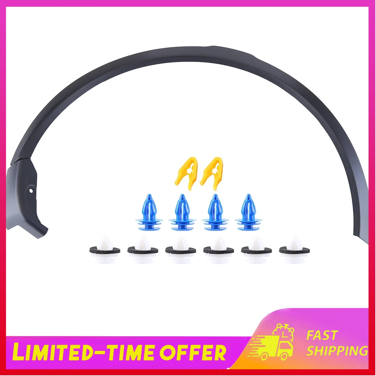 

Passenger RH Side Front Wheel Opening Molding LR123729 LR061972 for Land Rover 2015-2019 Discovery Sport Accessories