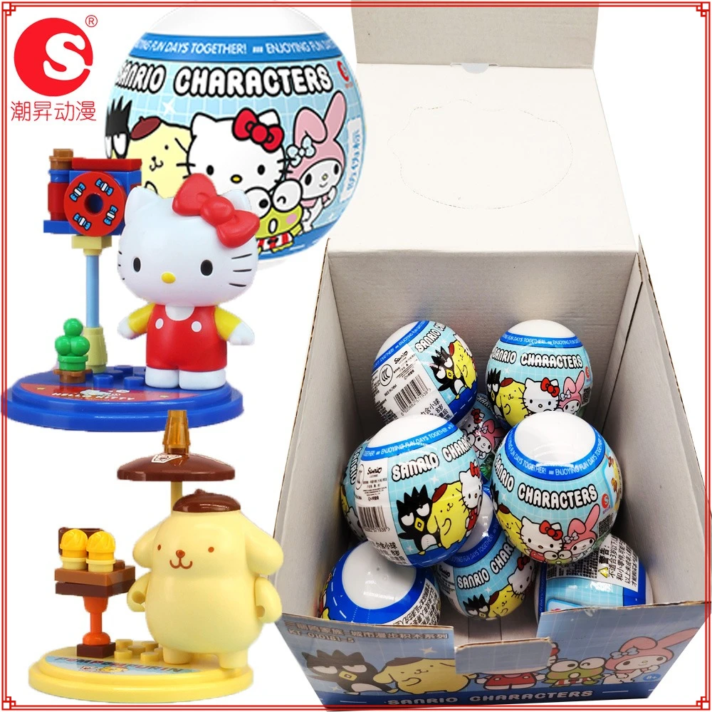 

New Genuine Sanrio Gashapon Blind Box Cute and Practical Unique Designs Model Toys Fun Decorative Gifts for Children Hot Sales