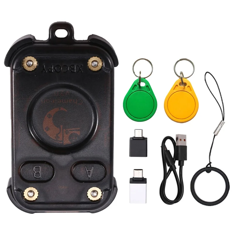 [NEW A09R!】 Chameleon V2.0 RFID Smart Chip Reader Emulator NFC Duplicator+ 2XCUID Keychain 125K 13.56Mhz Card Decoding Chameleon