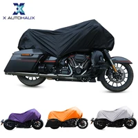 X Autohaux-cubierta protectora para motocicleta, Protector impermeable para viaje, al aire libre, a prueba de polvo, lluvia, anti-uv, Motor, Scooter, M, L, XL, 210T
