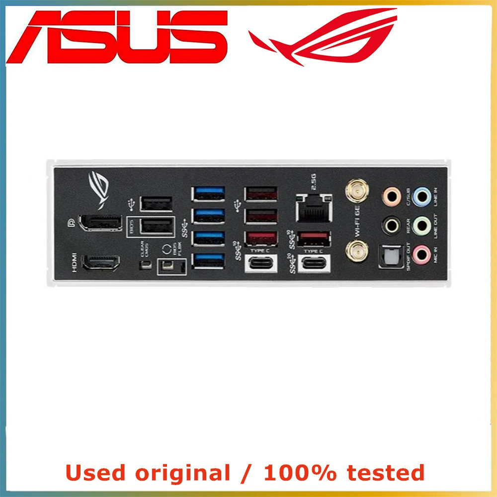 For ASUS ROG STRIX Z690-E GAMING WIFI Motherboard Socket LGA1700 CPU DDR5 6400(OC) MHz Memory Chipset Z690 ATX Mainboard