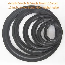 Replace Speaker Rubber Edge Foam Repair Folding Edge Ring Subwoofer Speaker Repair Speaker Accessories 5/6.5/8/10/12 Inch