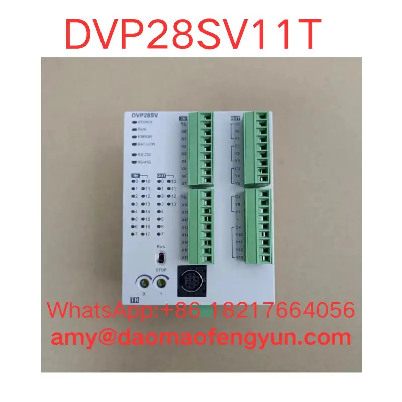 

Used DVP28SV11T PLC Programmable Controller tested ok fast shipping