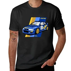 Anime Clothes Hippie Clothes T-shirt Men Impreza 22b WRC T-Shirt Graphic Harajuku Men Clothing Oversized Summer Funny Style tops