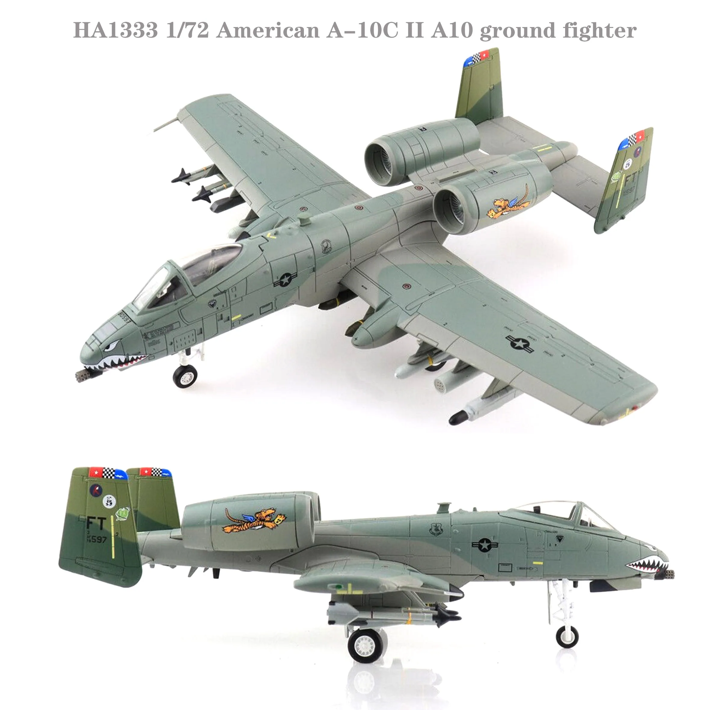 Fine HA1333 1/72 American A-10C II A10 ground fighter  Air Force 75th FS 