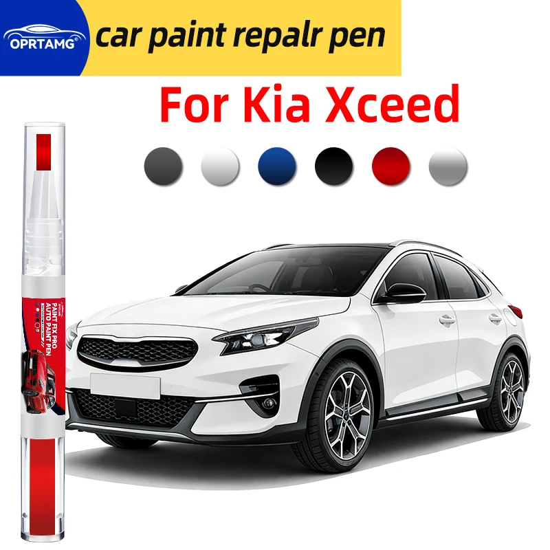 Caneta para retoque de pintura de carro, para kia xceed, reparo de arranhões na pintura do carro, acessórios para reparo de carroceria, ferramentas de