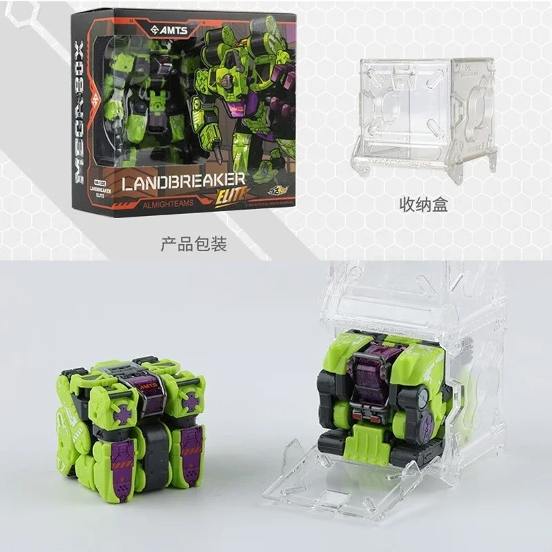 In Stock 52TOYS MEGABOX MB-12 LANDBREAKER Deformation Robot, Converting in Mecha and Cube, Action Figure, Collectible Toys Gifts