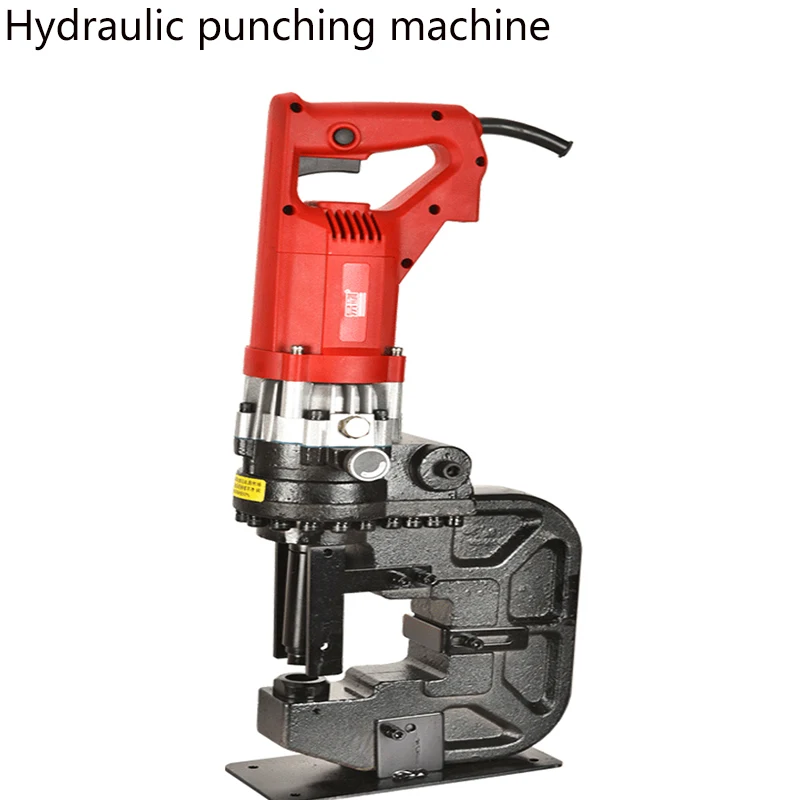 Electric Hydraulic Punching Machine Angle Steel Groove Small Portable Stainless Steel Cutting and Punching Machine Mold