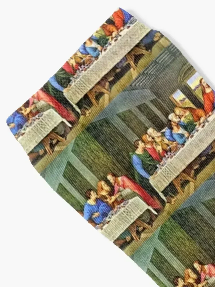 The Last Supper Socks New year's golf short hockey Male Socks Women's