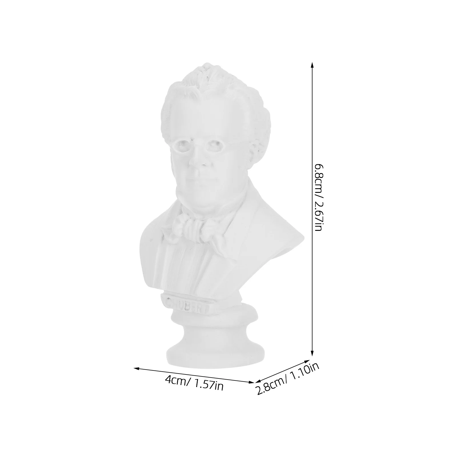 الراتنج الموسيقار تمثال نصفي صغير تمثال نصفي صغير النمط الأوروبي سطح المكتب الديكور مكتب المنزل النحت الصغيرة