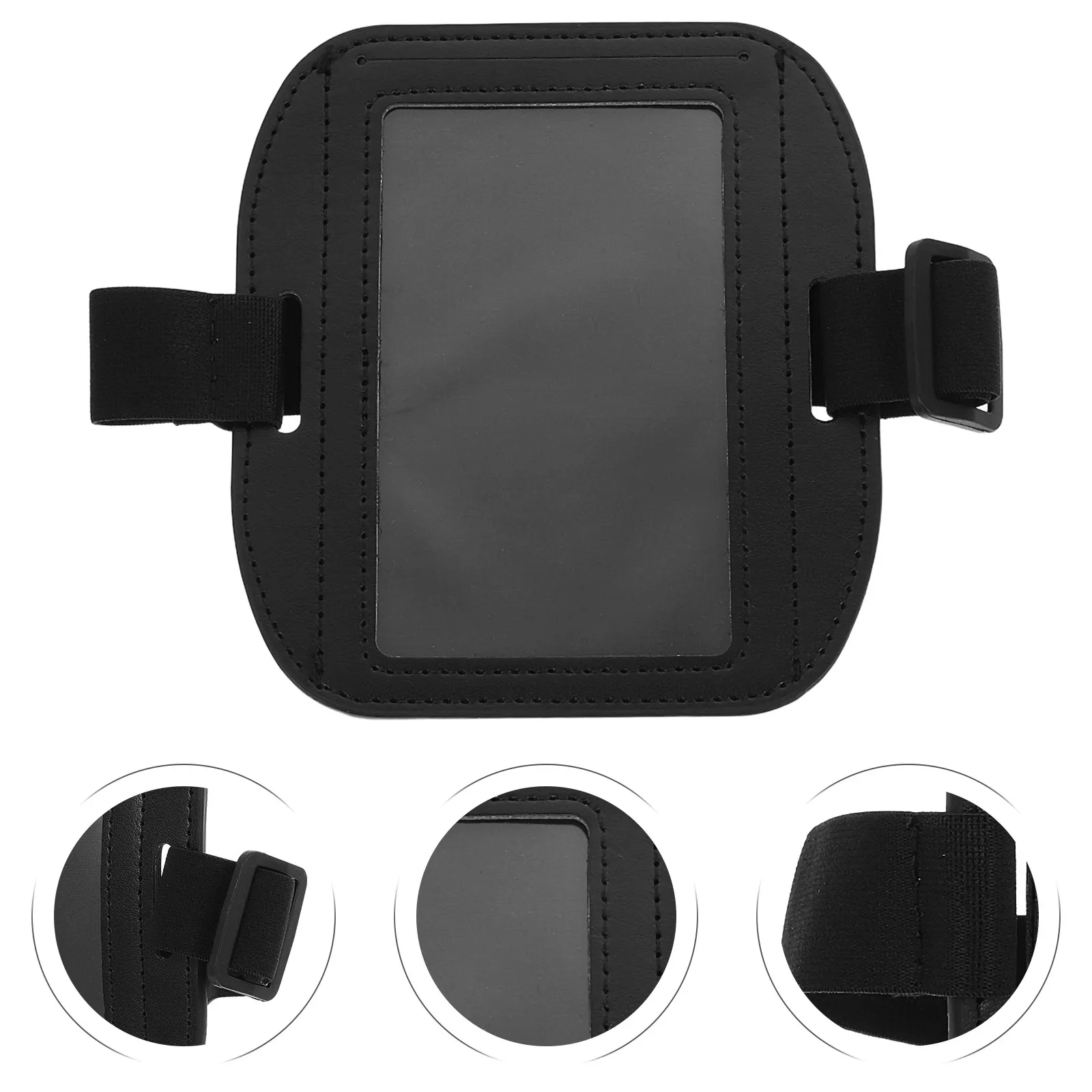 

1 пара регулируемых эластичных держателей для бейджей на руку, ремешок для ID-карт, для офиса, бизнеса, работы, активного отдыха, походов, велоспорта