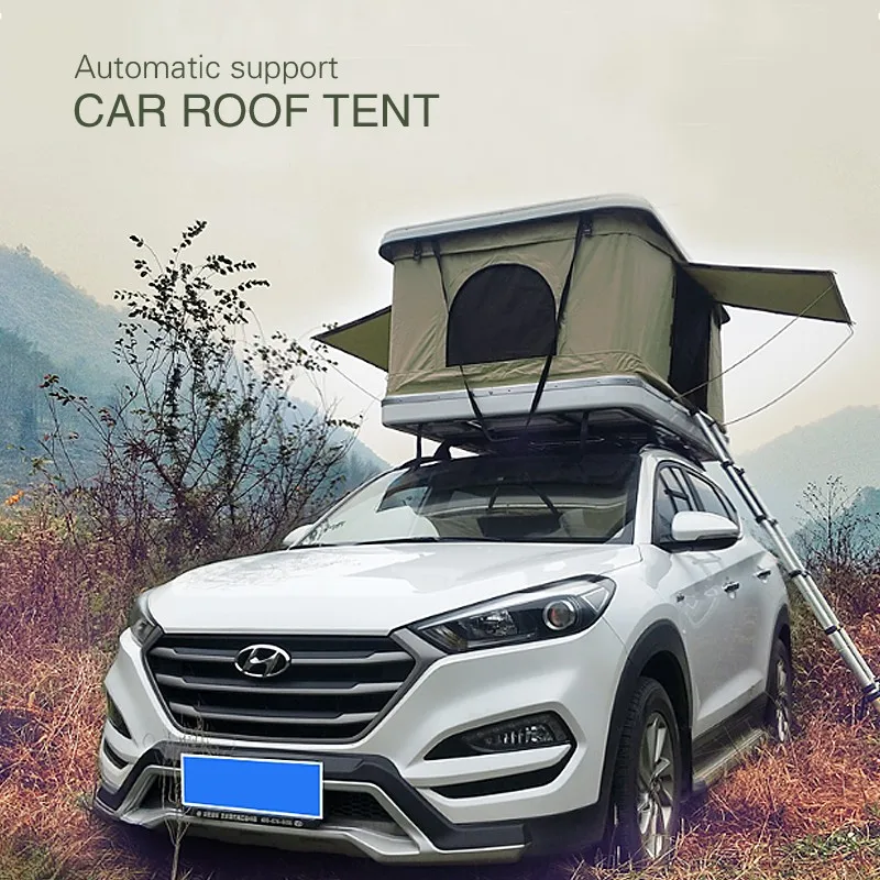 Waterproof Hard Shell Car Roof Top Tent Outdoor Fiberglass Roof Top Tent