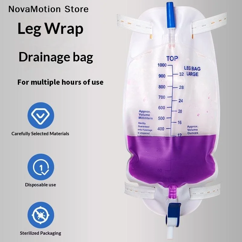 [NM]1000/2000ML Drainage Bag Disposable Collection Bag Anti-backflow Suitable For Men Women And The Elderly[NM]