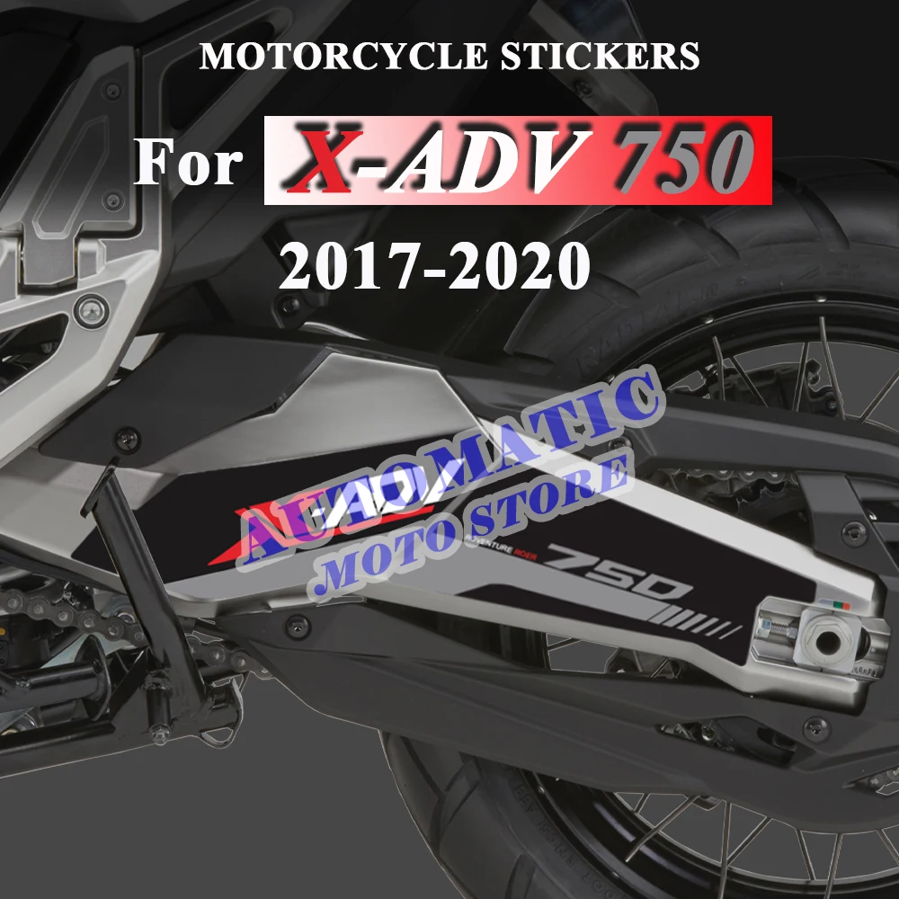 

Left/Right Motorcycle Swingarm Protective Sticker Waterproof PVC Decal For Honda X-ADV XADV X ADV 750 2017 2018-2020 Accessories