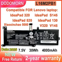 DODOMORN-Batería de ordenador portátil L16M2PB1 para Lenovo Ideapad 320, s145, 520, 130, V320, V1, L17L2PF1, L17M2PB7, L16S2PB2, L16M2PB3, L16C2PB1