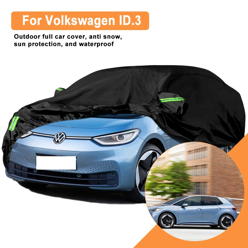 

Full Car Cover for Volkswagen VW ID.3 Outdoor Use - Waterproof Snowproof Sunshade, Winter & Summer Auto Protection Accessories