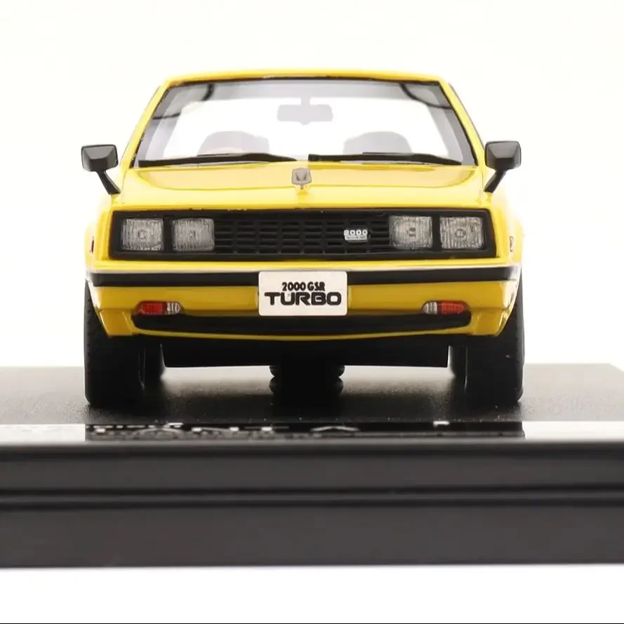 Hi Story 1:43 Scale Model for Mitsubishi GALANT 2000 GSR TURBO 1980 Resin Car Model Toy Vehicles Classic Car Model Collection