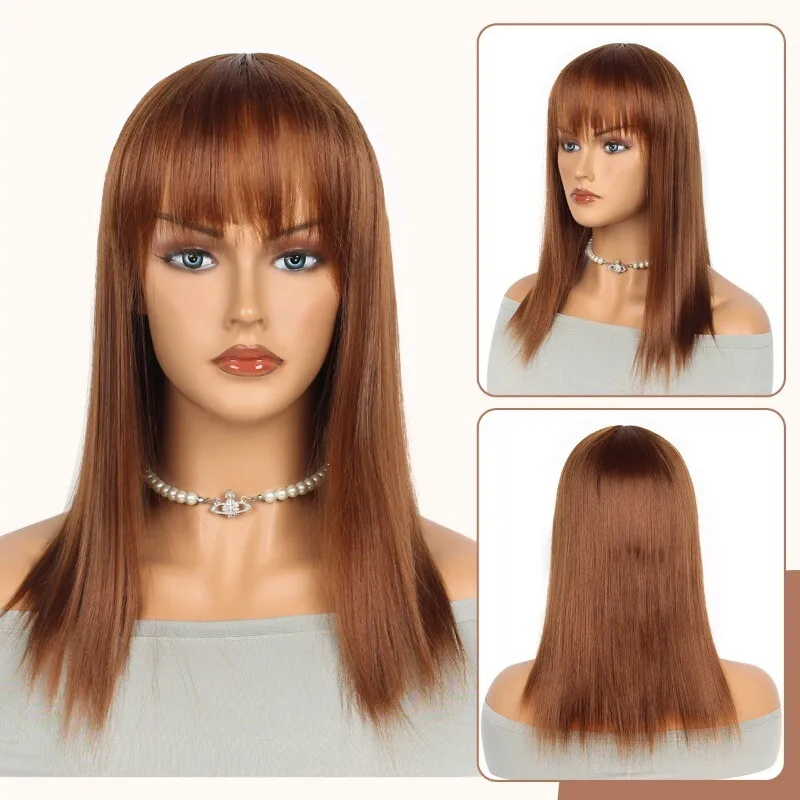 

Women Wig Natural Long Straight Hair Wigs Ladies Style Party Full Wig