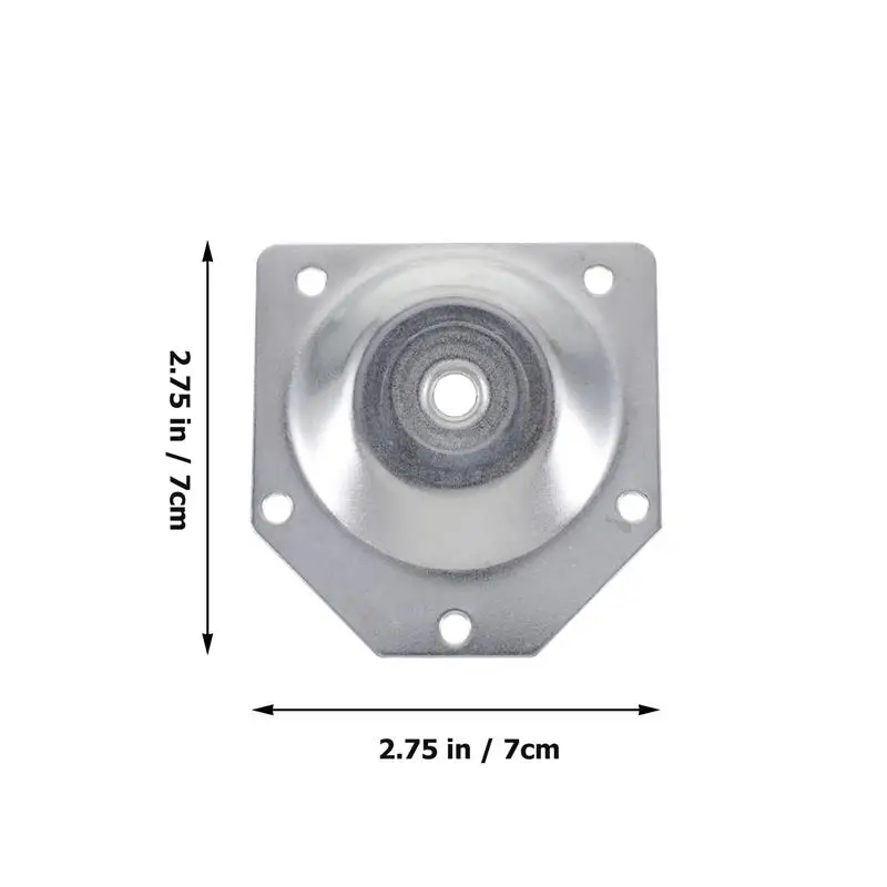 Soporte de placa de fijación de patas en ángulo, juego de pies de mesa para muebles, tornillos para patas de madera maciza, tornillos de conexión, herrajes para muebles, 4 Uds.