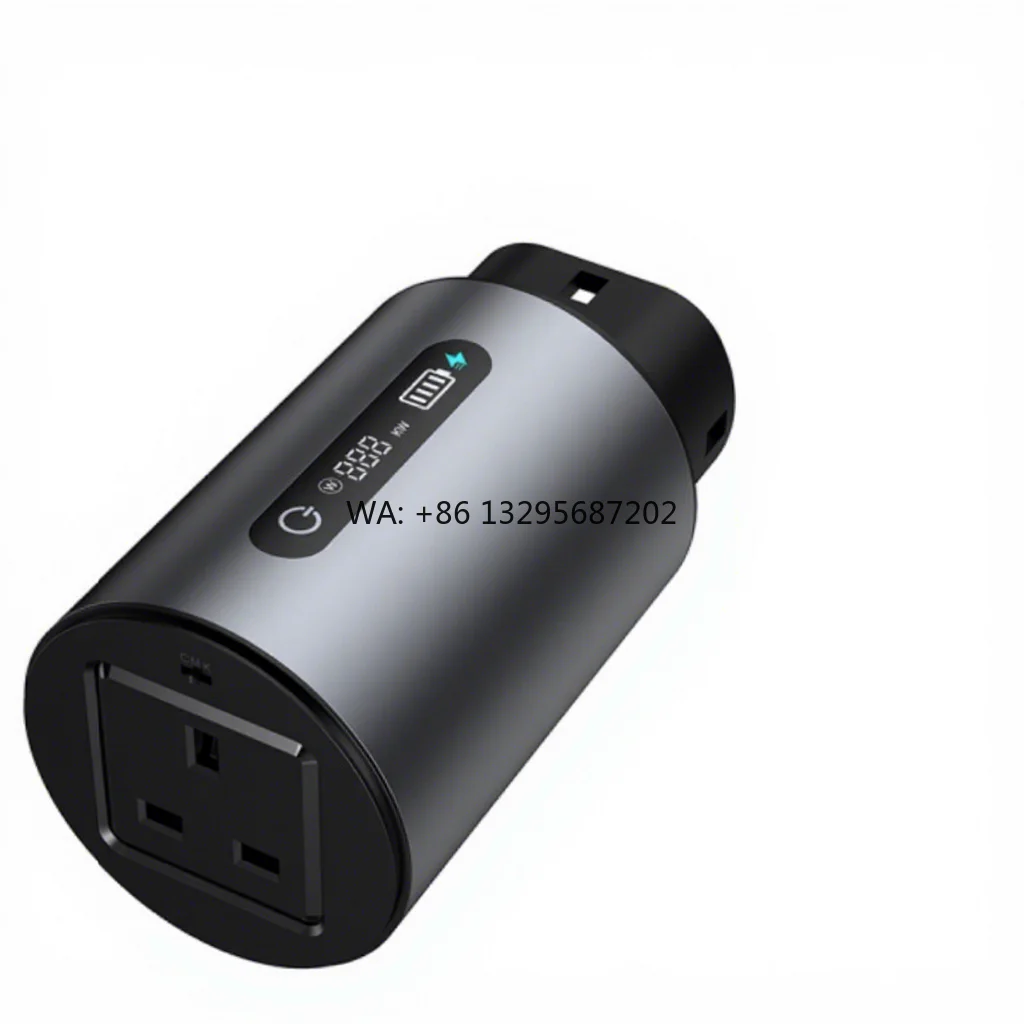 

New SUPERGENIE FD03 3.3KW Portable Electric Vehicle Discharger with Customizable Plugs for BYD MG