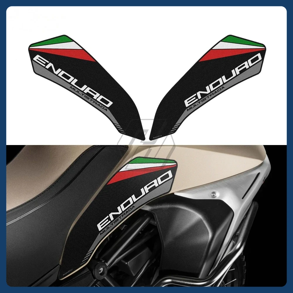 

Наклейка на мотоцикл для Ducati Multistrada Enduro 1200 1260 V2 V2S, противоскользящая боковая наклейка на бак мотоцикла, защита