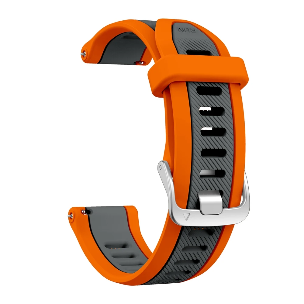 20mm Quick Release Silicone Strap For Garmin Forerunner 165 Music band For Garmin Vivoactive 3 5 Venu SQ 2 Bracelet Watchbands