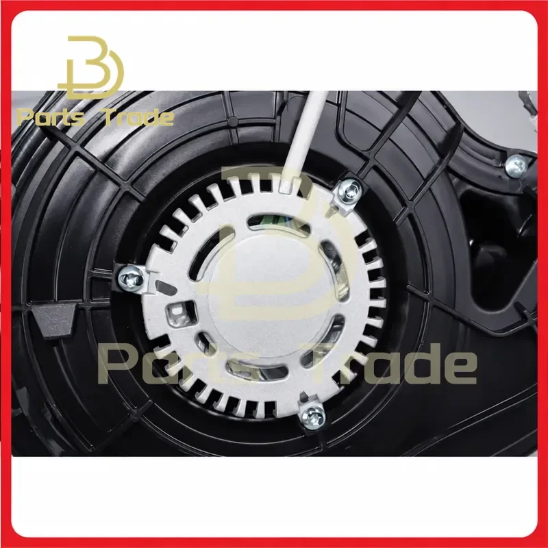 Used Drying Fan YF72-18-2A-A01 with Flange Assembly 17438100006420 for Midea Drum Washing Machine Replacement Part