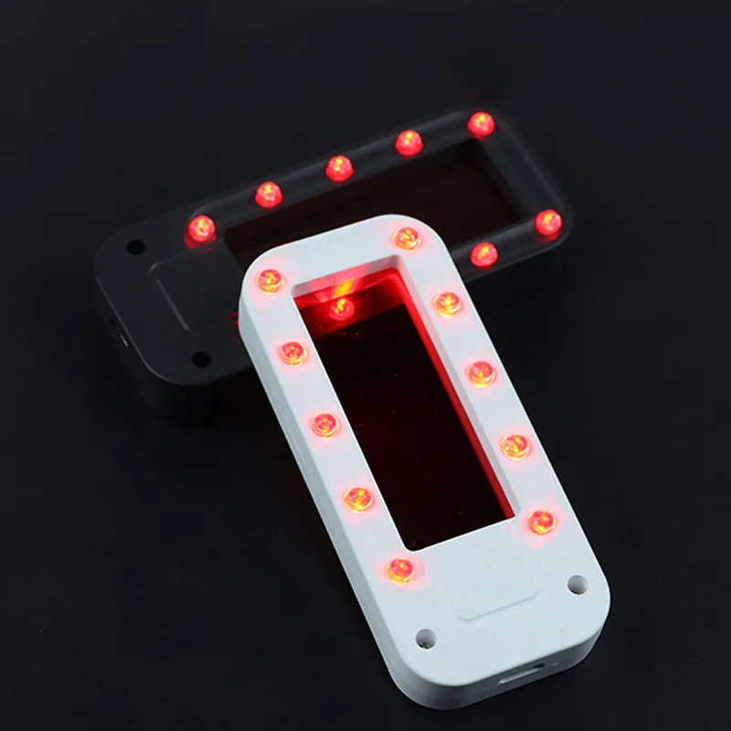 Anti Candid Mini Hidden Camera Security Alarm Anti-Spy 12 LEDs Lights Anti-spy Scanner Detector Wifi Cam Finder Locator Tracker