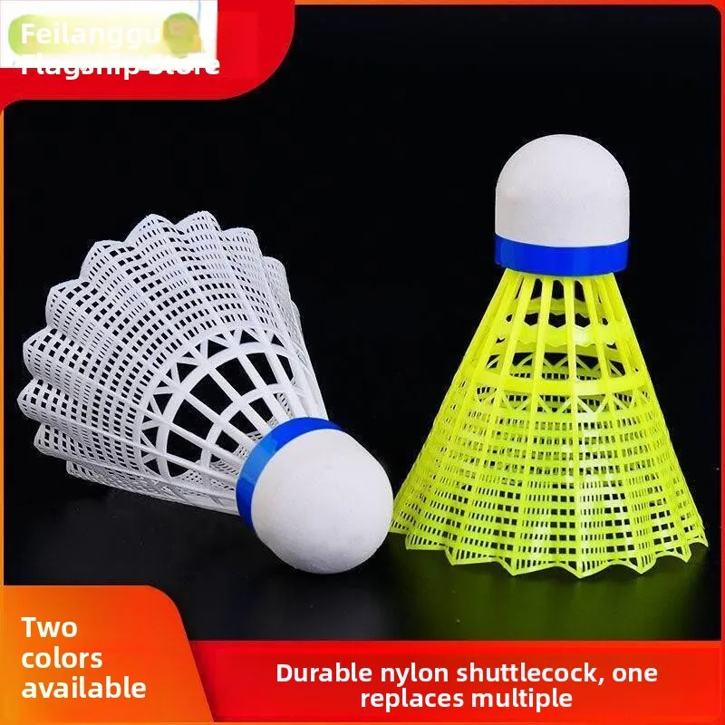 bola-de-badminton-duravel-de-grau-profissional-para-competicao-ao-ar-livre-pena-branca-resistente-ao-desgaste-estavel-para
