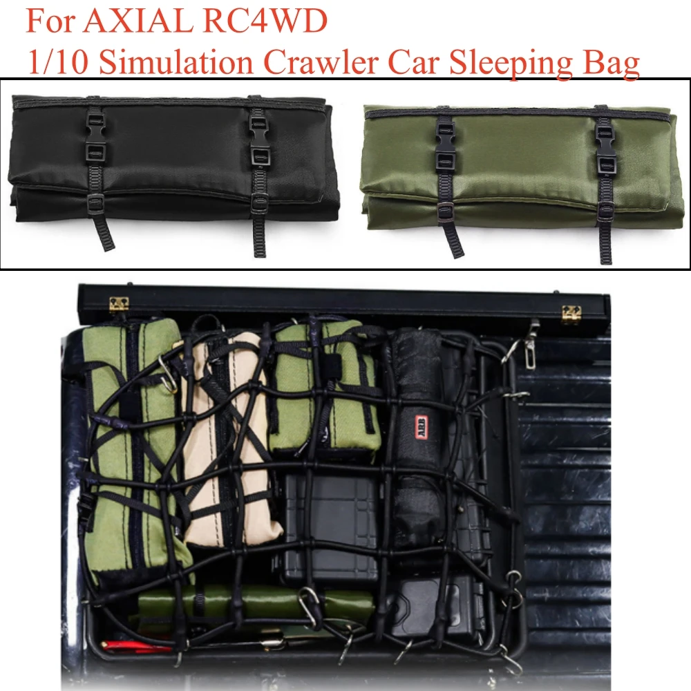 Symulacja samochodu terenowego, śpiwór dla AXIAL RC4WD w skali 1/10, części dekoracyjne do modeli RC, akcesoria do zabawek D354