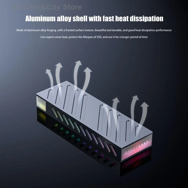 2230/42/60/80 M2 M-Key NVMe SSD M.2 NVMe SSD الضميمة محول الألومنيوم حالة USB C 3.1 Gen2 10Gbps إلى NVMe PCIe صندوق خارجي