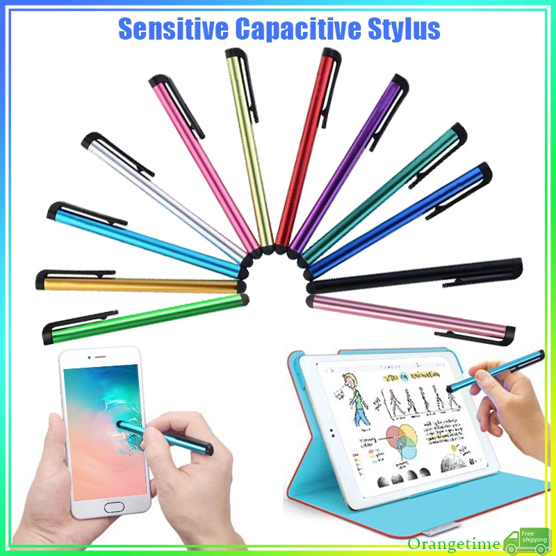 【Fast Delivery】1Pc Universal Stylus Metal Touch Pen Touch Screen Capacitive Stylus For Smart Phone Tablet Pc