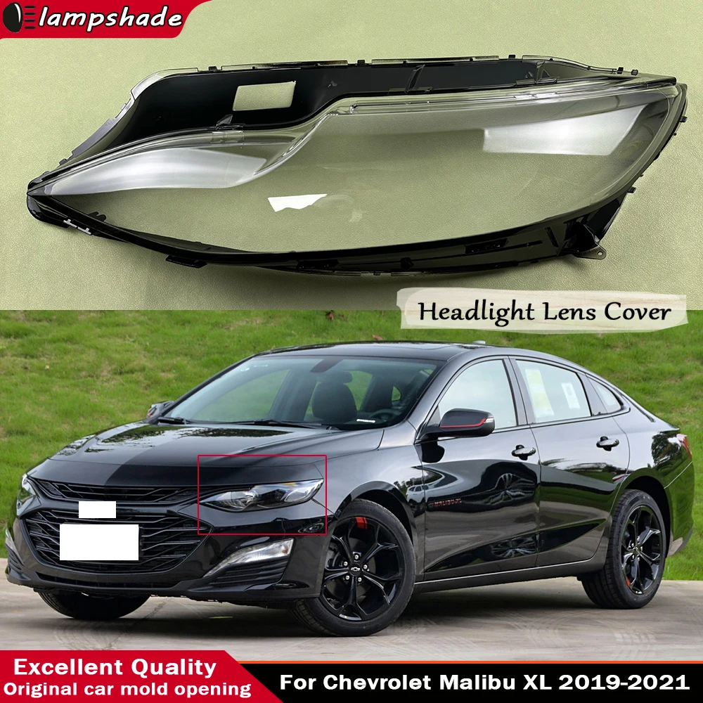 

Headlamp Transparent Cover For Chevrolet Malibu XL 2019 2020 2021 Headlight Shell Lens Replace The Original Lampshade Plexiglass