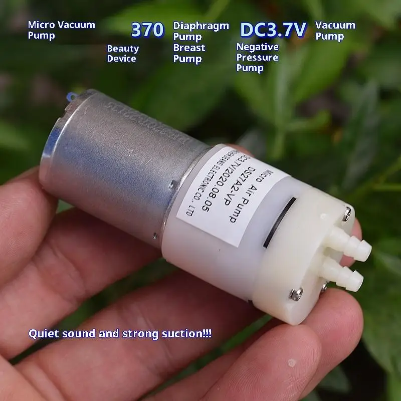 1Pc Micro Self-priming Suction Water Pump DC 3.7V 5V Small Mini 370 Motor Diaphragm Pump DIY Dispenser Tea Table Garden Pumping