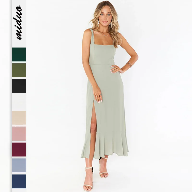 Kleider 2025, für Damen, Sommer, elegant, modisch, für Pendler, geteiltes Kleid, Röcke, Y2K-Damenbekleidung
