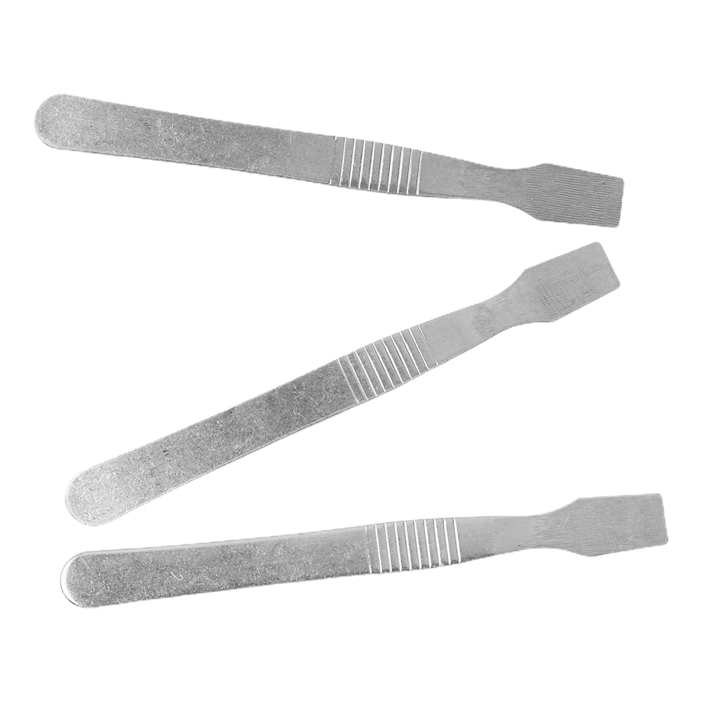 Efficient Metal Spudger Set, 5Pcs Stainless Steel Crowbar Phone Repair Tools, Accurate Trimming, Solding Paste Scraper