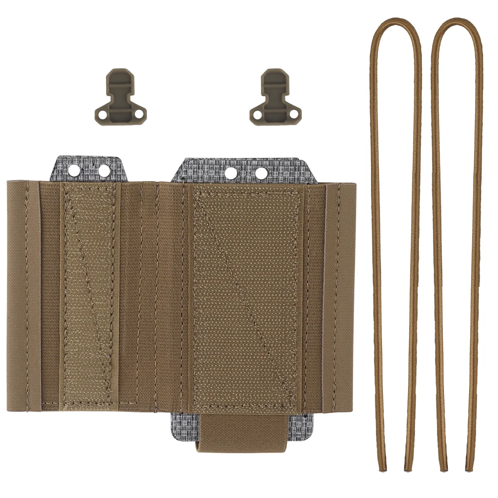 Tactical  Multifunctional Insert Plate Pouch Universal Magazine Holder for 9MM, 5.56 & 7.62 Mags MOLLE Pouch Insert