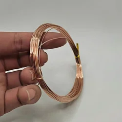 High Purity Copper Wire for Scientific Research Experiment Diameter (0.05mm ~ 3mm) Length 1 Meter Cu99.95% Copper Wire