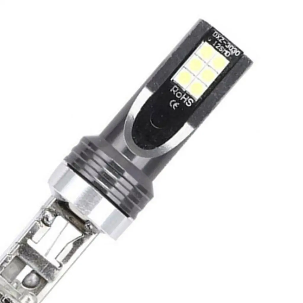 H1 3030 1200LM LED مجموعة تحويل المصباح لمبة السيارة الضباب القيادة الخفيفة 6500K
