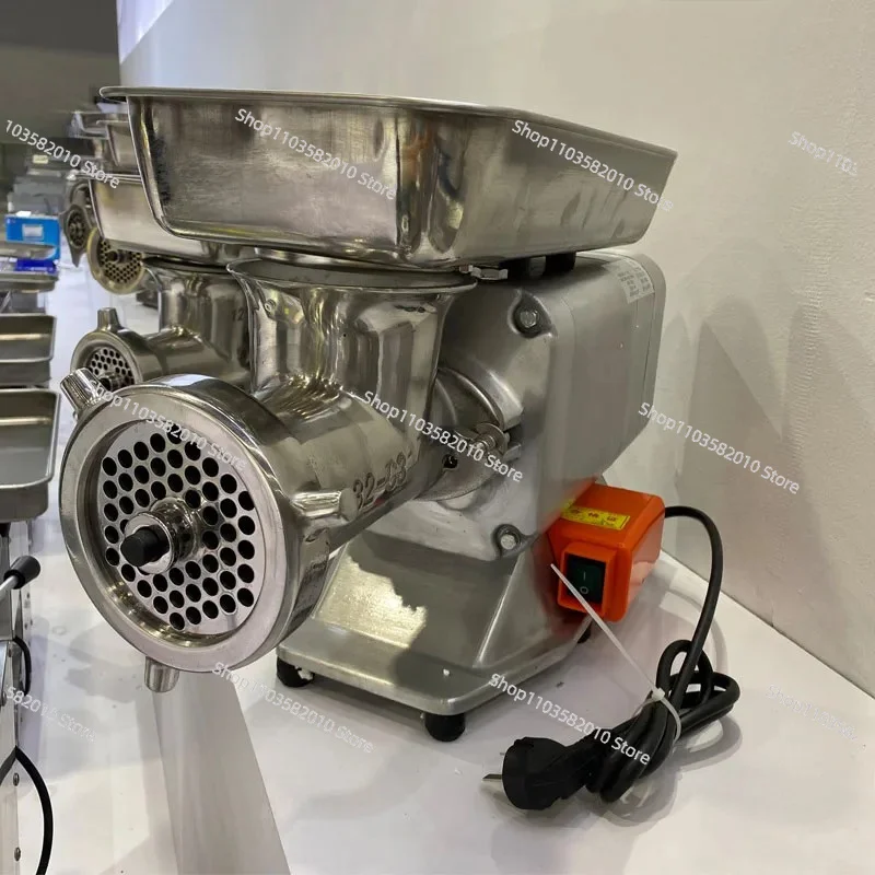 

High Efficiency Automatic Electric Meat Grinder, Commercial Stainless Steel Mincer Processing Machine