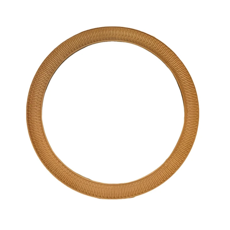 

Nordic ins literary round retro style weaving effect wooden decorative mirror living room creative art wall decoration