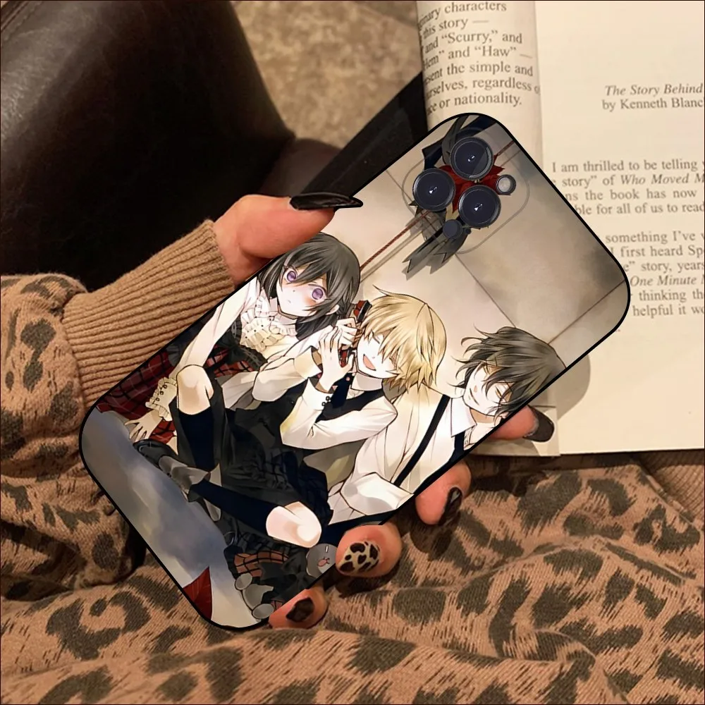 Comic Cartoon Pandora Hearts Phone Case For iPhone 14 11 12 13 Mini Pro XS Max Cover 6 7 8 Plus X XR SE 2020 Funda Shell