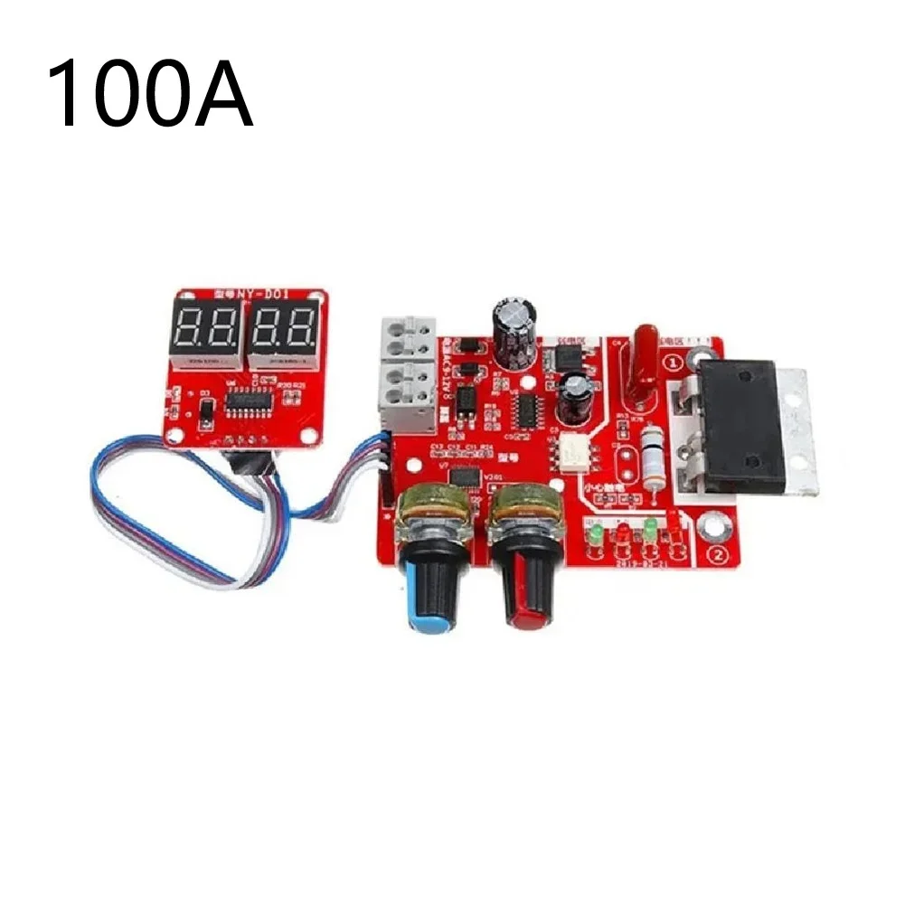 1pc 40/100A Spot Welding Machine Control Board Digital Welder Controller Panel Current Time Settings For Zero-Crossing Detection