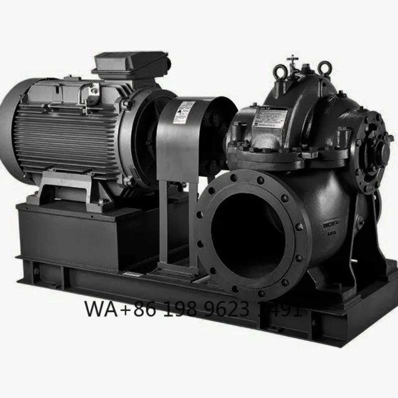 

Large Flow Axial Split Case Double Suction Volute Centrifugal Pump Custom Industrial Water Transfer Equipment
