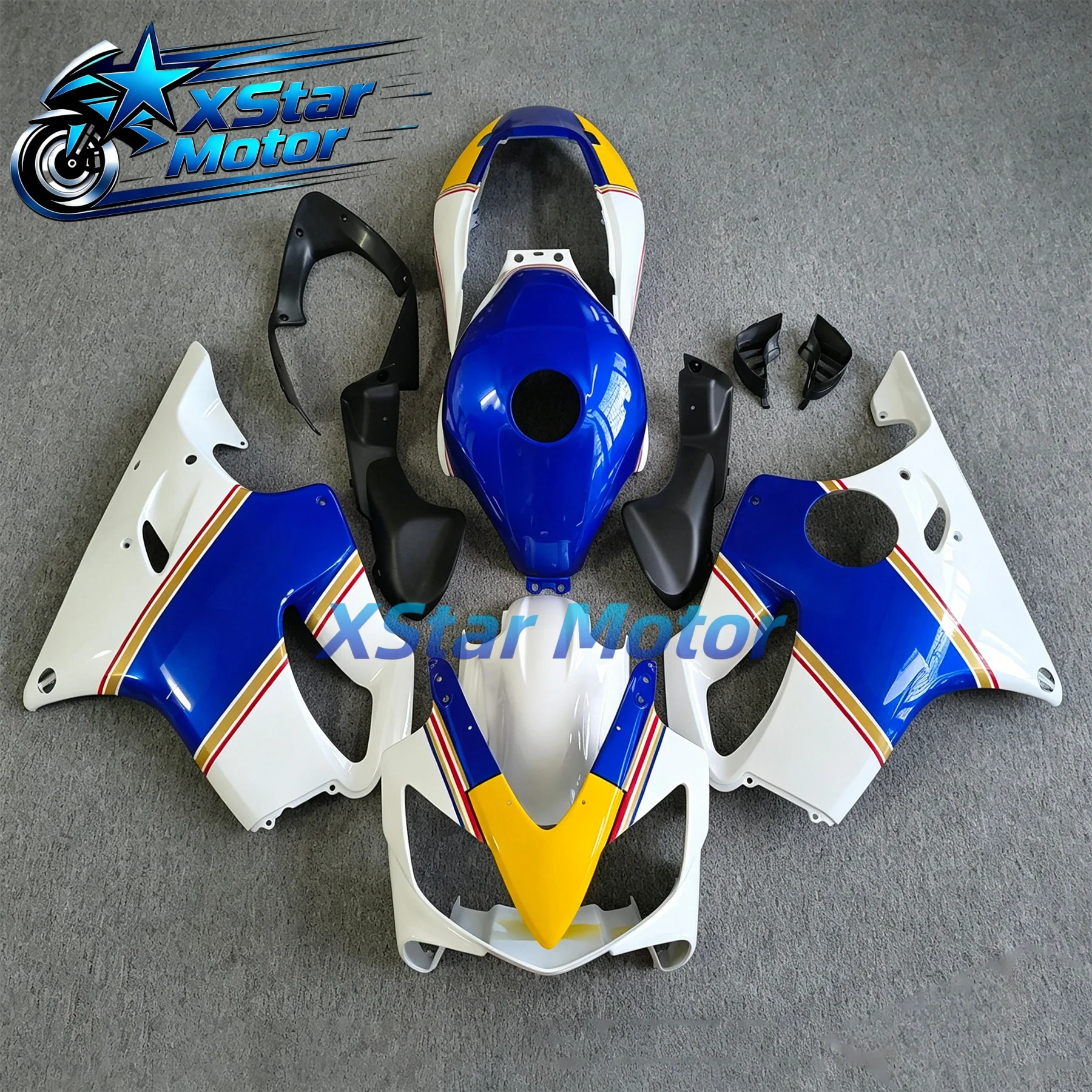 Red Flames Injection Fairings For HONDA CBR600F4I CBR 600 F4i 600F4i 2004 2005 2006 2007 For CBR600F4i 04 05 06 07 Body