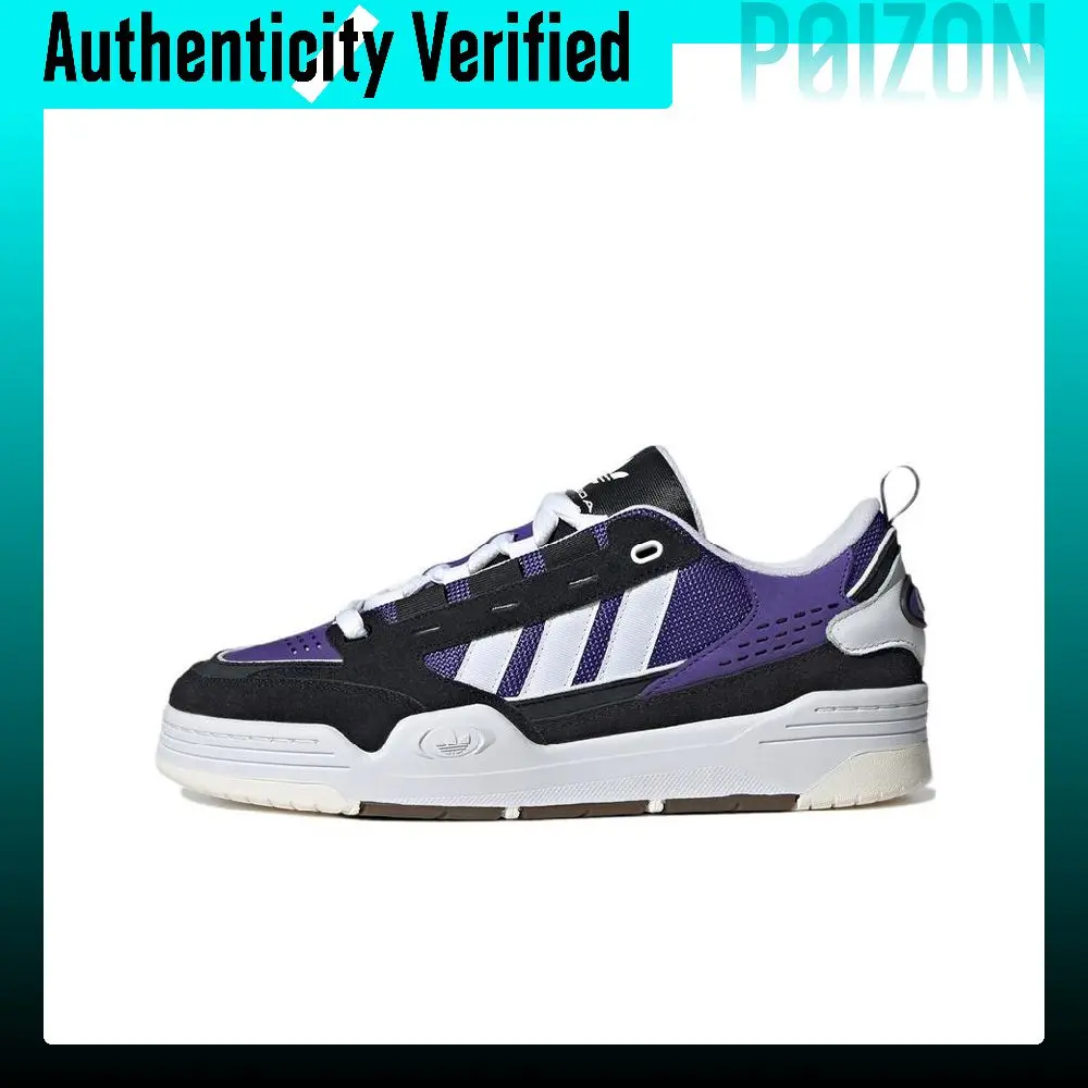 Adidas Originals Adi2000 Leather, Suede Comfortable Slip Resistant Abrasion Resistant Low top Skateboard Shoes Unisex GZ6201