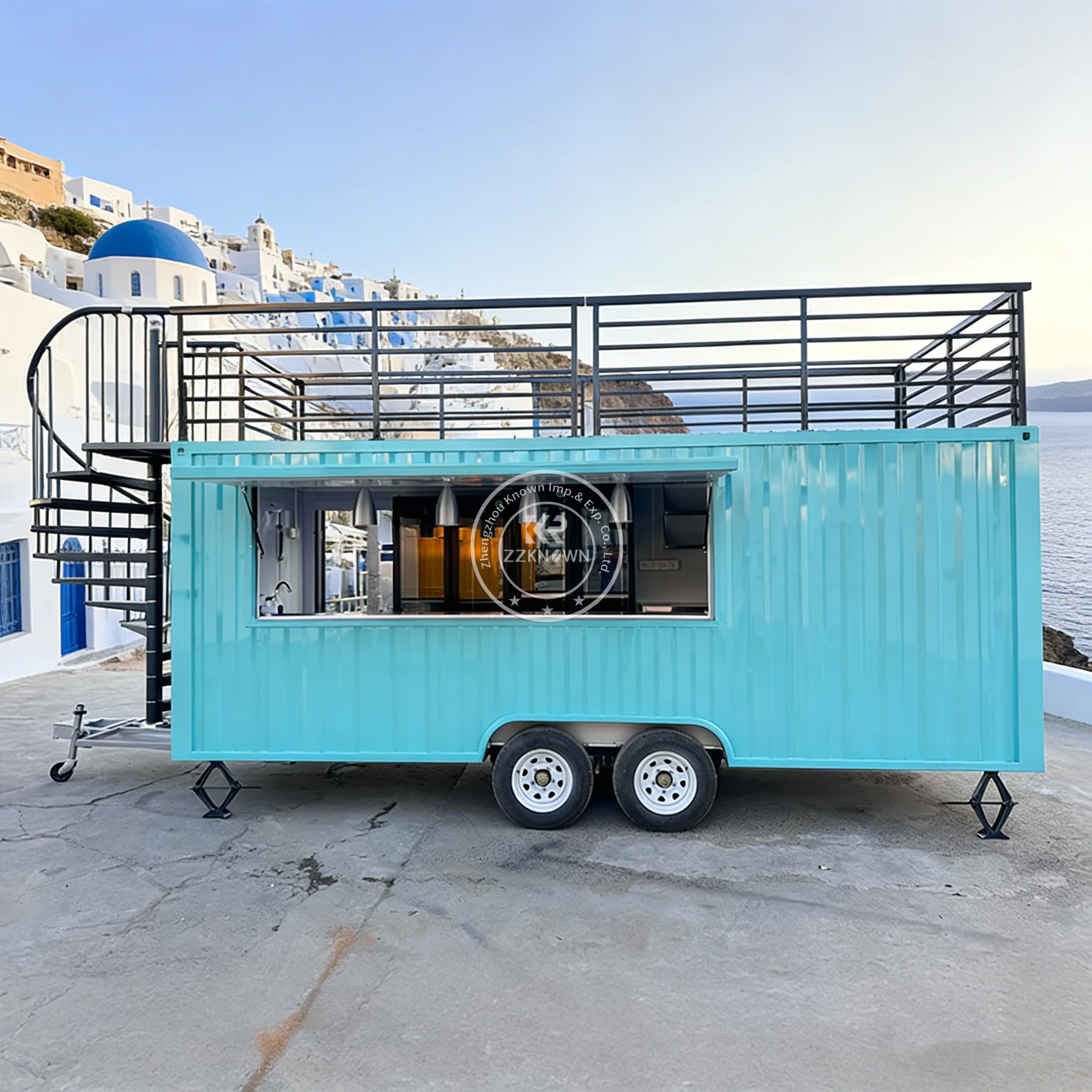 

Luxury Prefabricated Coffee Shop Concession Mobile Shipping Container Restaurant Office Modular Container Bar Fully Equipped