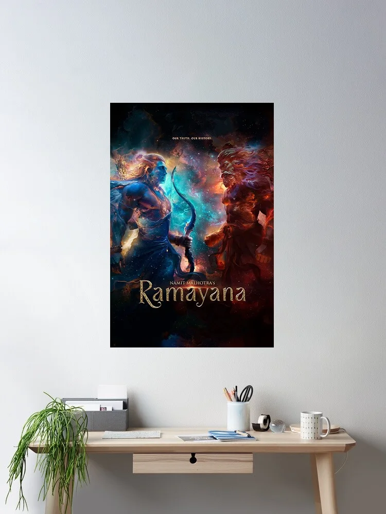 Ramayana 2026 Movie Print Art Canvas Poster- For Living Room Decoration - Home Wall Decor Picture