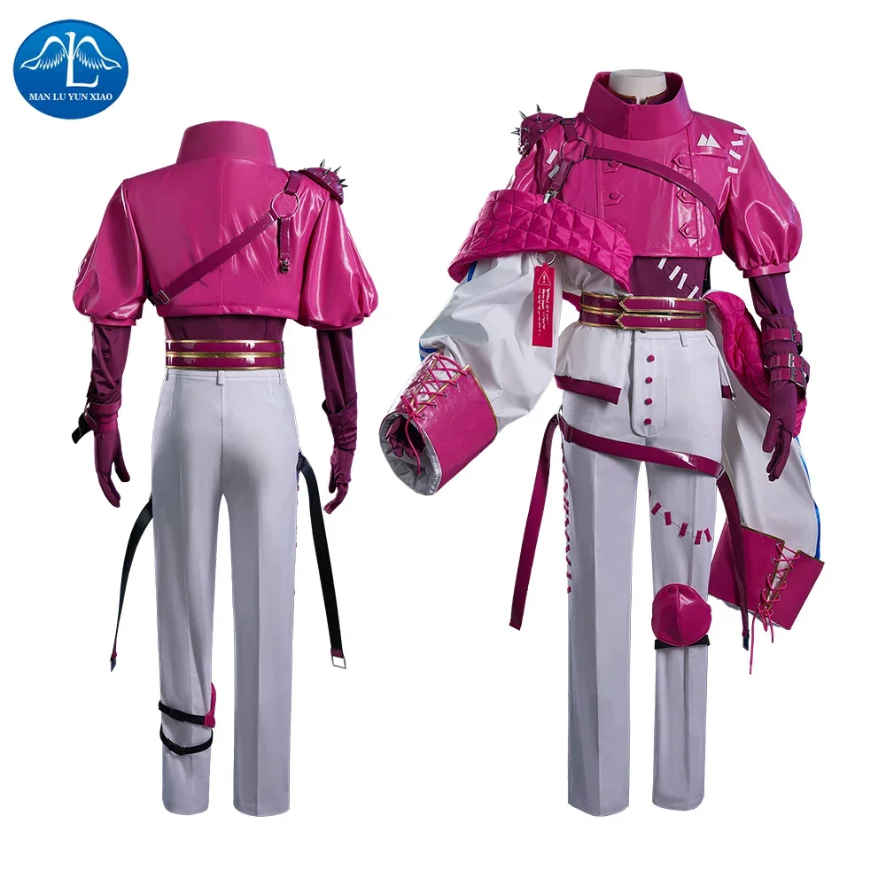 

Aesop Carl Embalmer Cosplay Costume Identity Ⅴ Cosplay Cyberpunk Women Outfits Halloween Party Uniforms