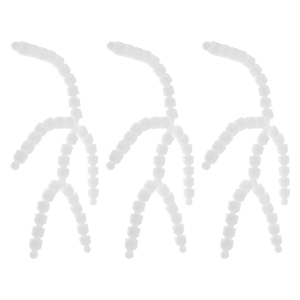 

3pcs Cotton Joint Body Moveable Frame For Diy Craft Durable Plastic Movable Joints Figure Full Body Puppet